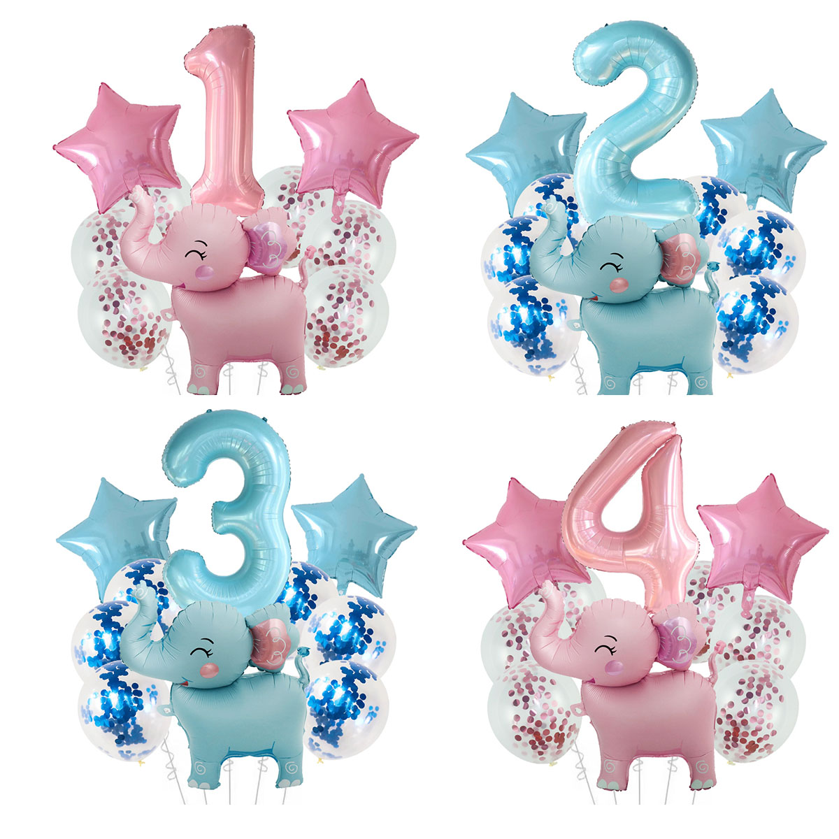 Wedding Zoo - 10pcs สัตว์ป่าบอลลูนน่ารัก Jungle Theme ZOO PARTY