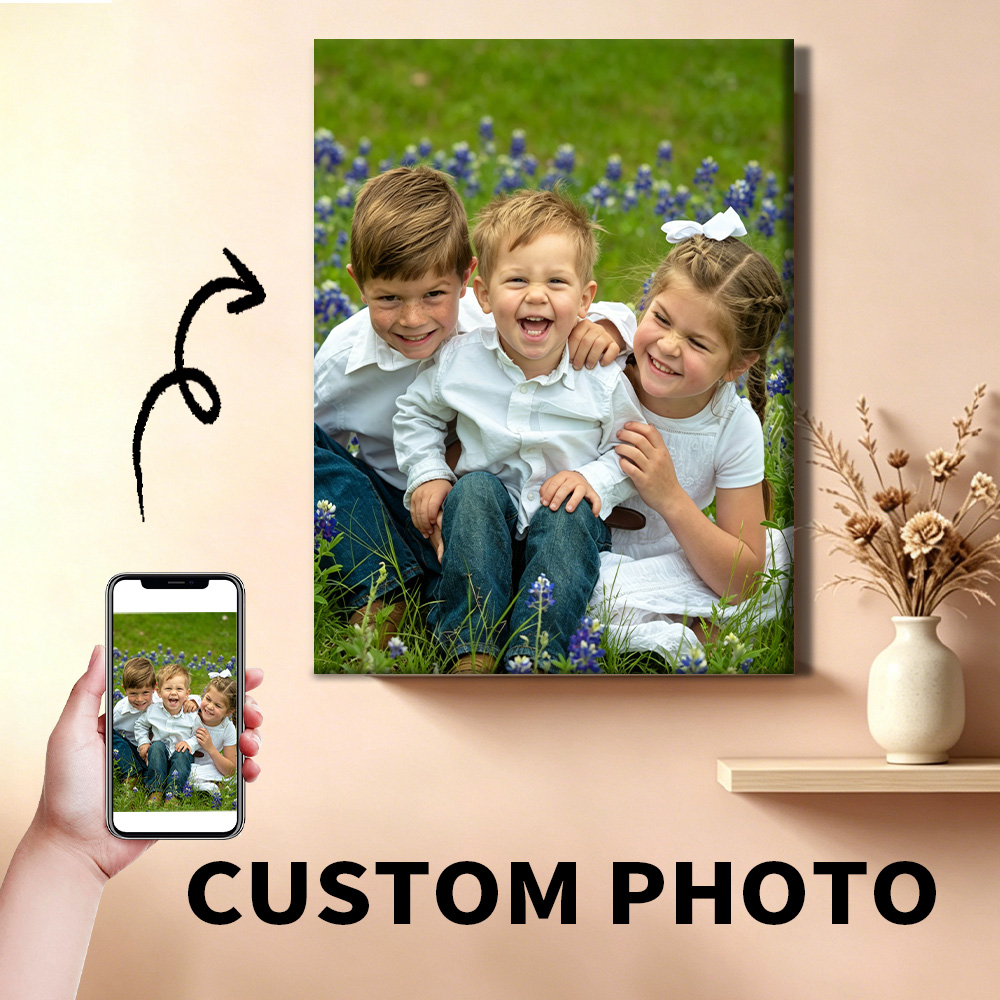 Wedding Supply Decor - 1 ชิ้น โปสเตอร์ผ้าใบสั่งทำทุกขนาด โปสเตอร์ผ้าใบแบบกำหนดเองสำหรับตกแต่งเทศกาลอีสเตอร์/ของใช้ในงานแต่งงาน/อุปกรณ์งานเลี้ยงรับปริญญา/วันแม่