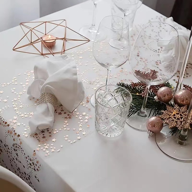 ผ้าปูโต๊ะปาร์ตี้ โพลีเอสเตอร์  - Table Runner Sequin บทวิจารณ์และราคา