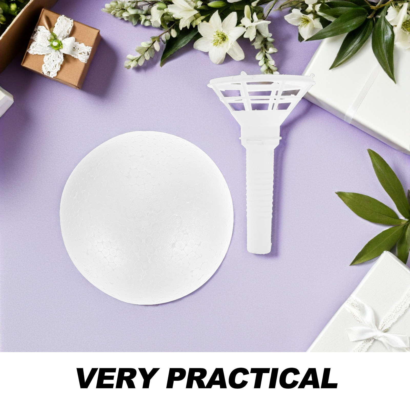 ชุดที่จับช่อดอกไม้โฟมสำหรับเจ้ - Wedding Supply Decor บทวิจารณ์และราคา