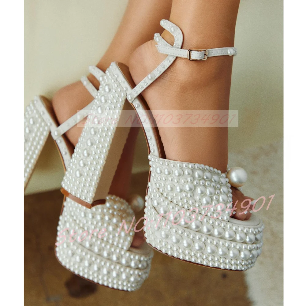 รองเท้าส้นตึกแบบเปิดนิ้วเท้าปร - Wedding Super บทวิจารณ์และราคา