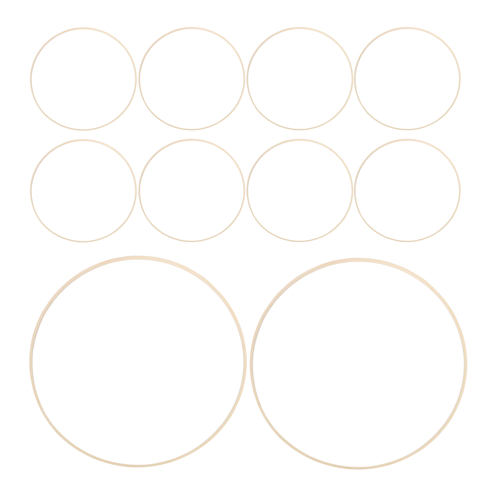 ห่วงไม้ไผ่ลายดอกไม้ 10 ชิ้น ฐา - Wedding Supply Decor บทวิจารณ์และราคา