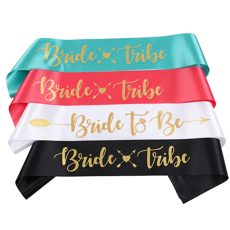 เจ้าสาวเผ่าเพื่อนเจ้าสาว Sashe - Bride Tribe Sash บทวิจารณ์และราคา
