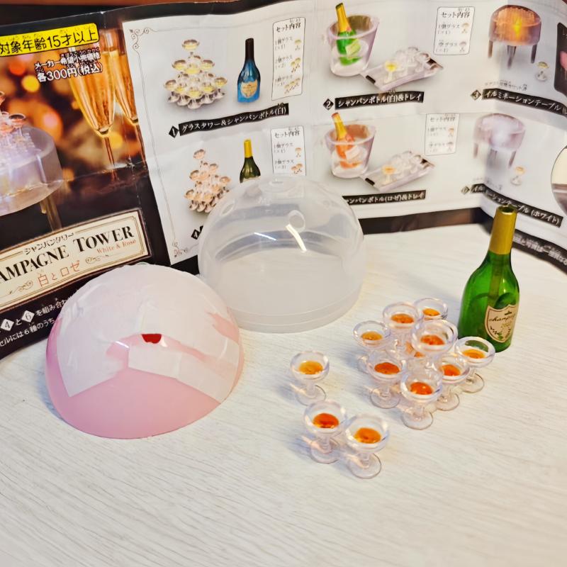 ชุดของเล่นจำลองหอแชมเปญขนาดเล็ - Champagne Tower Set บทวิจารณ์และราคา