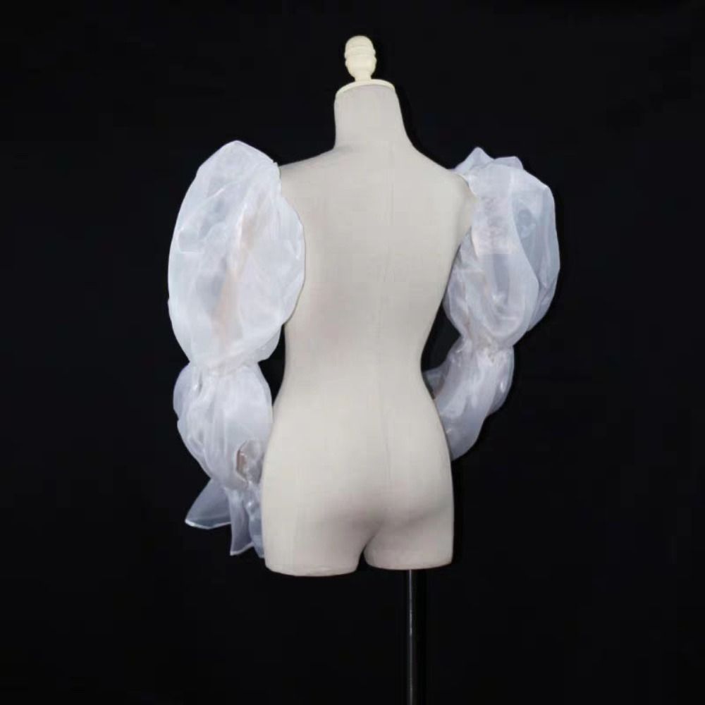 ปลอกแขนแต่งงานแบบพองหรูหรา ปลอ - Wedding Dress Supply บทวิจารณ์และราคา
