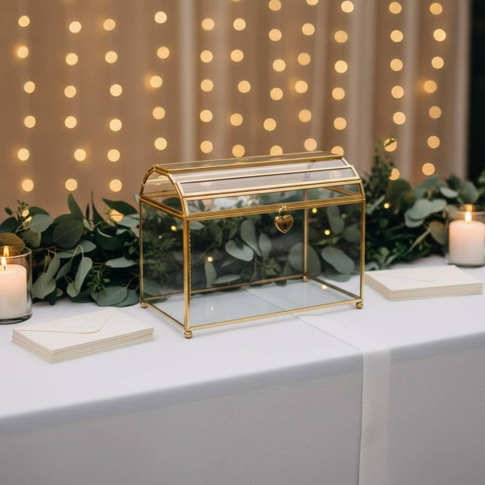กล่องใส่การ์ดแต่งงานแบบโปร่งใส - Wedding Card Box บทวิจารณ์และราคา