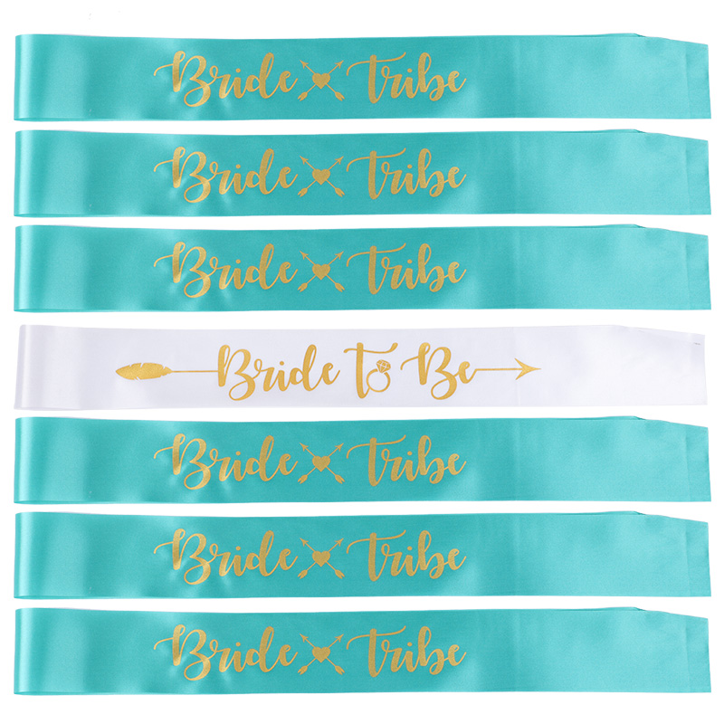 1 ชุดเจ้าสาวเจ้าสาวเผ่า SASH ส - Bride Tribe Sash บทวิจารณ์และราคา