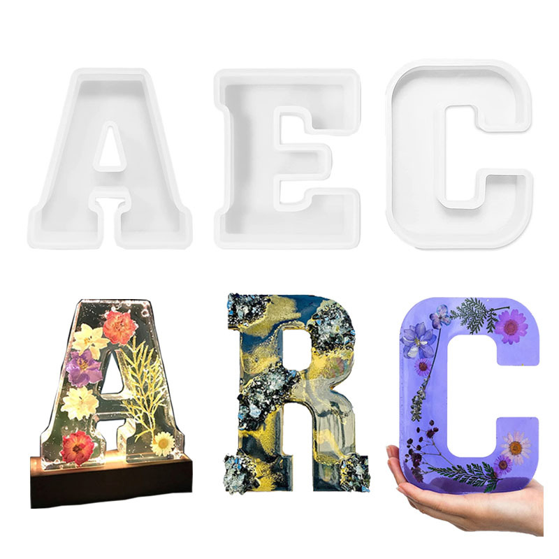 1Pc A-Z ตัวอักษรซิลิโคนแม่พิมพ - Wedding Z บทวิจารณ์และราคา