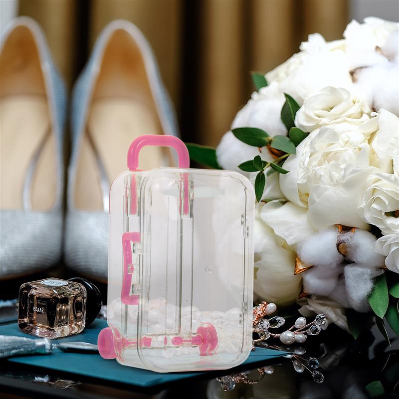 12 ชิ้นกระเป๋าเดินทางออกแบบกล่ - Wedding Favor Box บทวิจารณ์และราคา