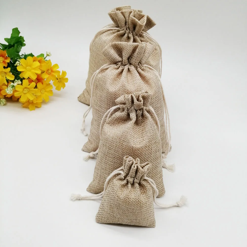 7x9 ซม.คริสต์มาส Hessian กระสอ - Wedding Solution บทวิจารณ์และราคา