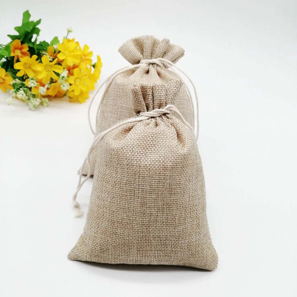 7x9 ซม.คริสต์มาส Hessian กระสอ - Wedding Solution บทวิจารณ์และราคา