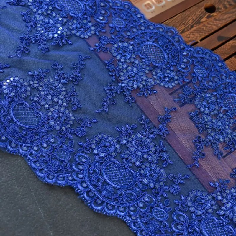 ผ้าลูกไม้ปักเลื่อมหลากสีคุณภาพ - Table Runner Sequin บทวิจารณ์และราคา