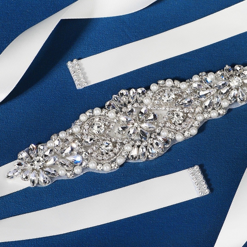 เข็มขัดริบบิ้นแฟชั่นสำหรับเจ้า - Bridal Sash Ribbon บทวิจารณ์และราคา
