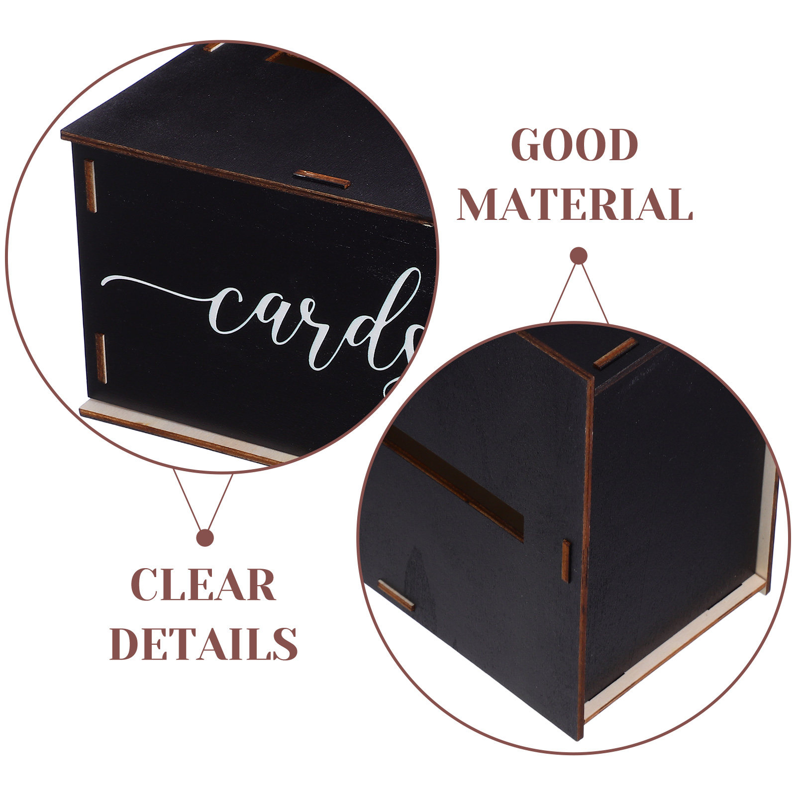 กล่องใส่การ์ดแต่งงานไม้แบบเรีย - Wedding Card Box บทวิจารณ์และราคา
