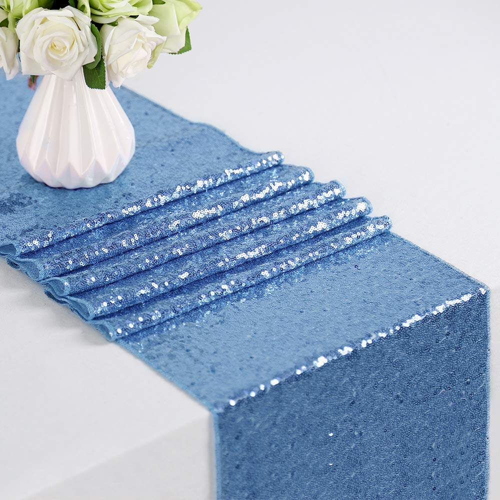 4pcs Glitter เลื่อมตาราง Runne - Table Runner Sequin บทวิจารณ์และราคา