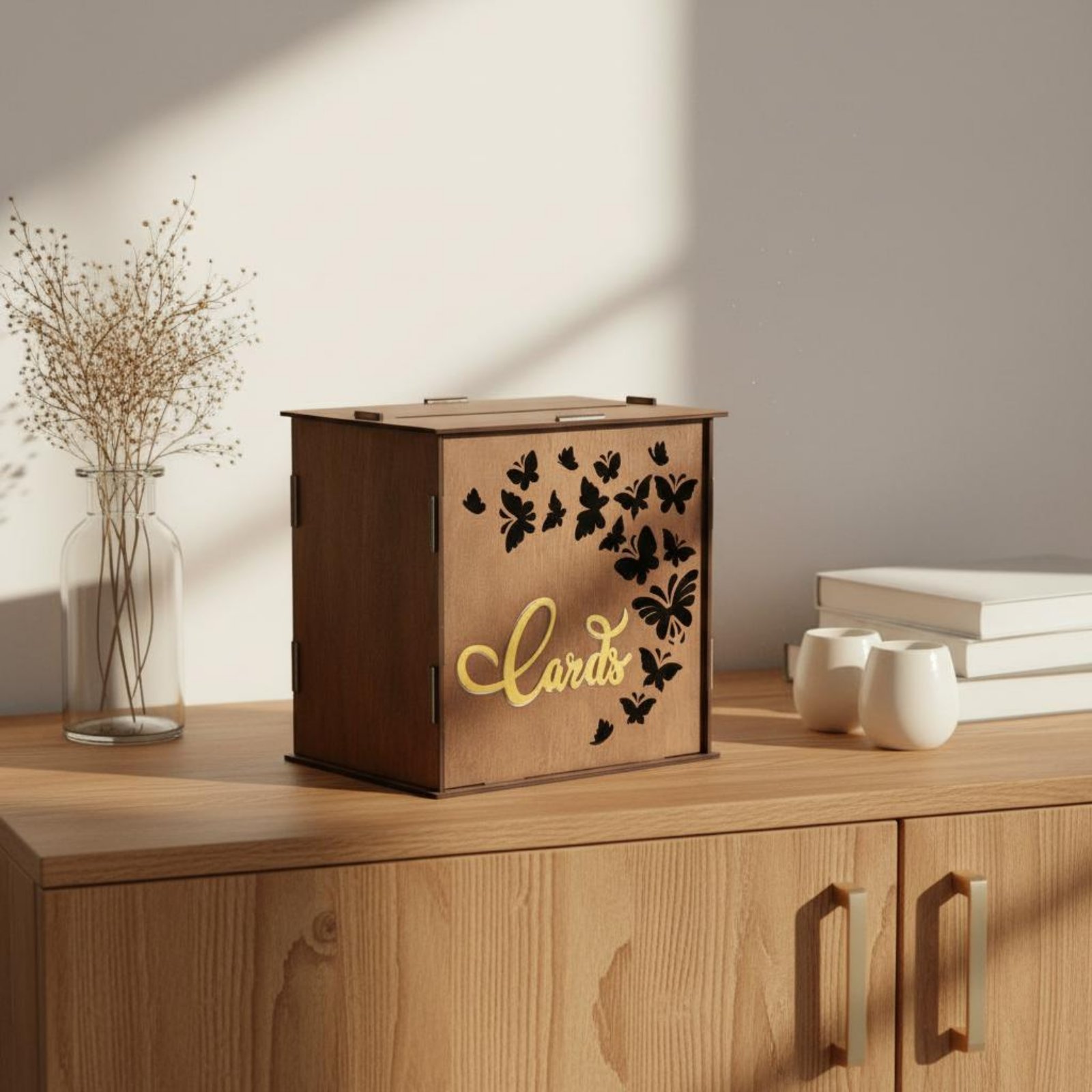 กล่องใส่การ์ดงานแต่งงาน กล่องไ - Wedding Card Box บทวิจารณ์และราคา