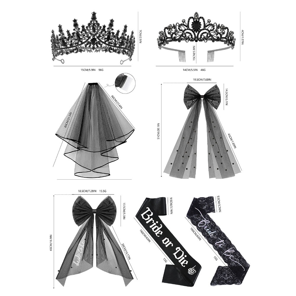 ชุดอุปกรณ์ตกแต่งงานปาร์ตี้สละโ - Bride Tribe Sash บทวิจารณ์และราคา