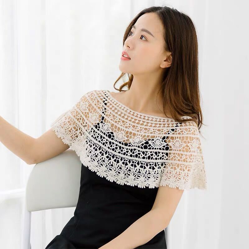 ผ้าคลุมไหล่ถักสำหรับผู้หญิง ผ้ - Wedding Dress Supply บทวิจารณ์และราคา