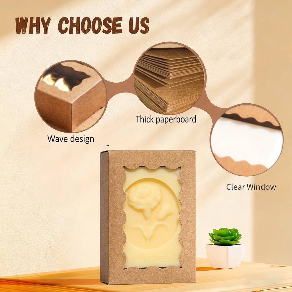 กล่องของขวัญสีน้ำตาลคราฟท์พร้อ - Wedding Favor Box บทวิจารณ์และราคา