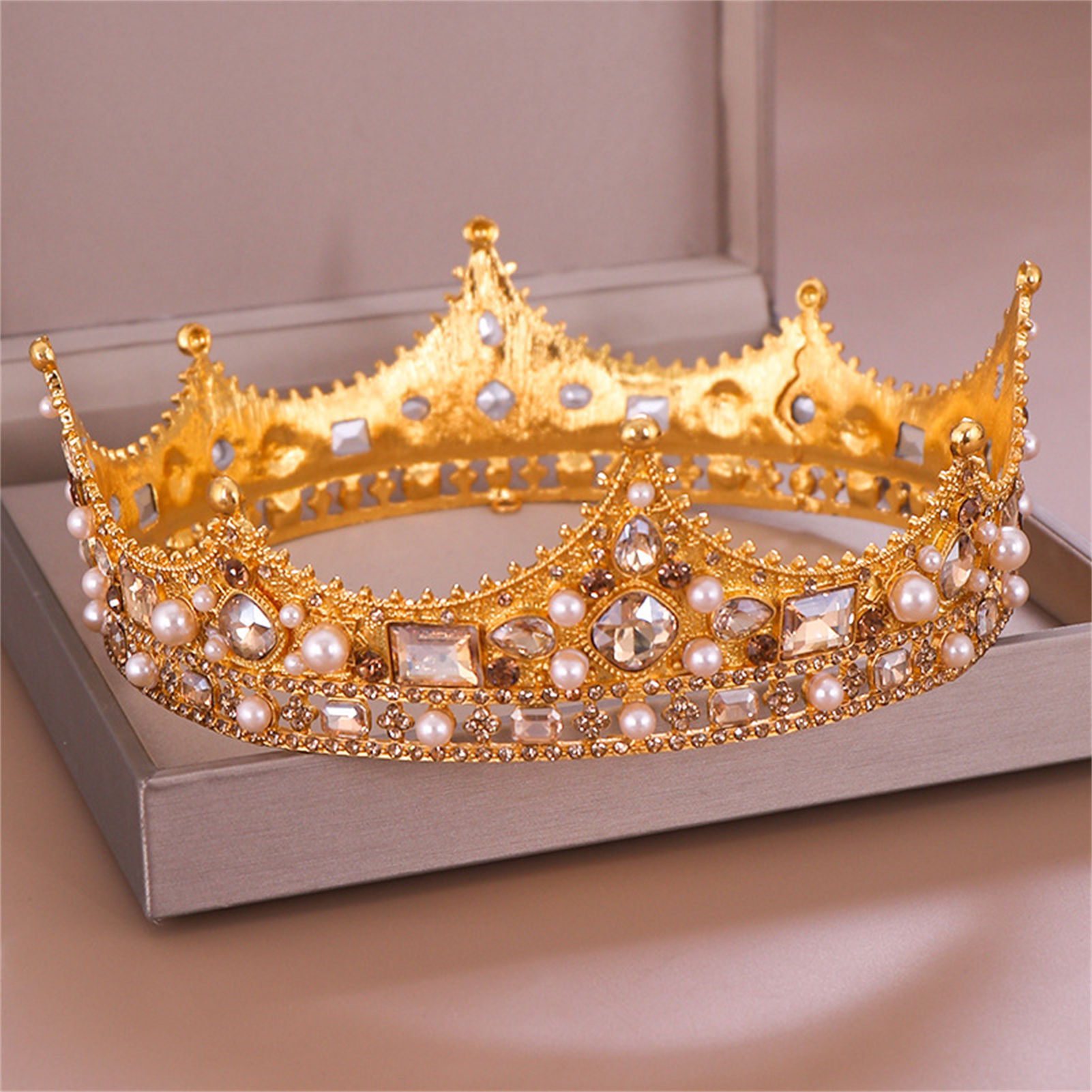 มงกุฎเจ้าสาวประดับเพชรเทียม ที - Wedding Supply Decor บทวิจารณ์และราคา